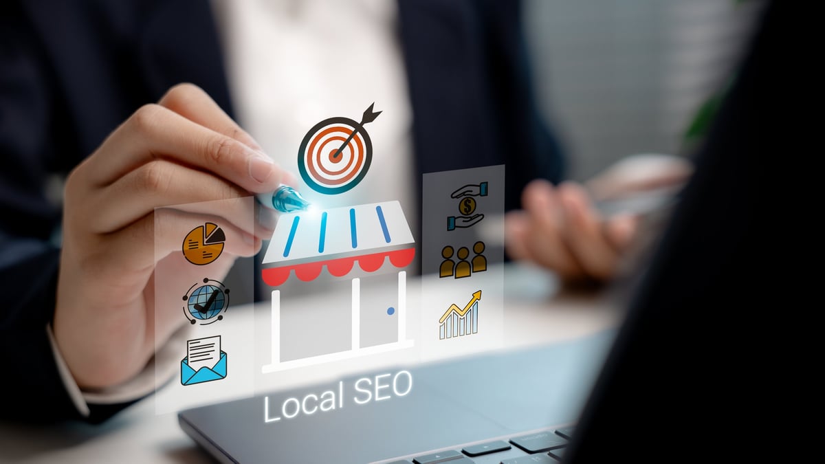 Optimized Google My Business profile showcasing essential elements for local visibility